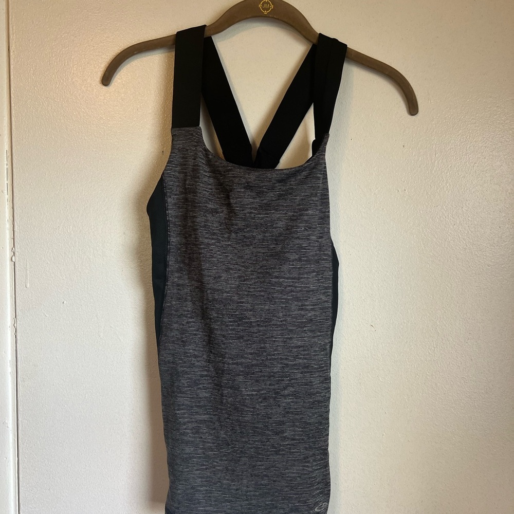 C9 by Champion Black and Grey Athletic Tank Top Size Medium